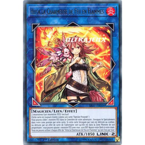 Yu-Gi-Oh! - Sast-Fr056 - Hiita La Charmeuse De Feu En Flammes - Rare