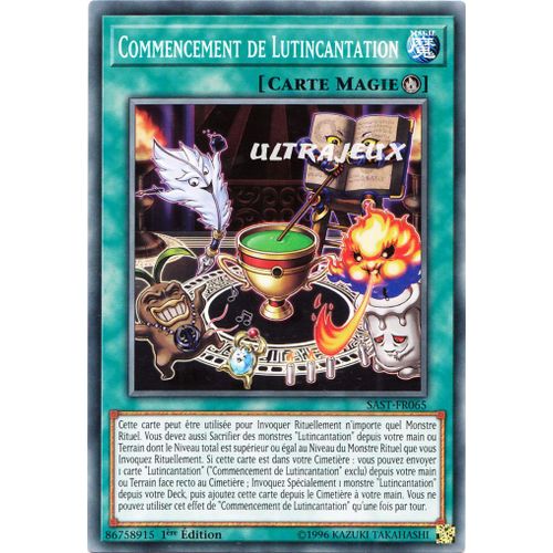 Yu-Gi-Oh! - Sast-Fr065 - Commencement De Lutincantation - Commune