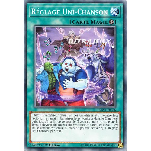 Yu-Gi-Oh! - Sast-Fr066 - Réglage Uni-Chanson - Commune