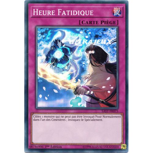 Yu-Gi-Oh! - Sast-Fr075 - Heure Fatidique - Super Rare