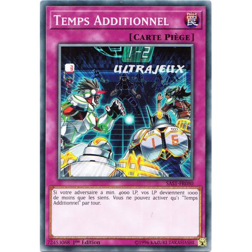 Yu-Gi-Oh! - Sast-Fr080 - Temps Additionnel - Commune Short Print