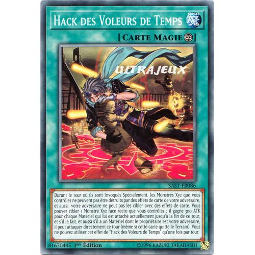 Yu-Gi-Oh! - Sast-Fr086 - Hack Des Voleurs De Temps - Commune