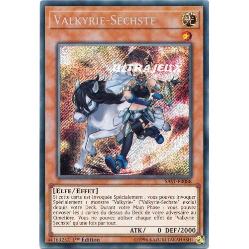 Yu-Gi-Oh! - Sast-Fr088 - Valkyrie-Sechste - Secret Rare