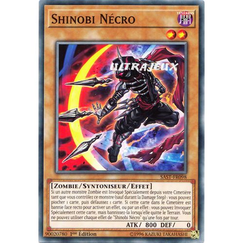 Yu-Gi-Oh! - Sast-Fr098 - Shinobi Nécro - Commune