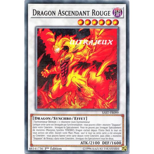 Yu-Gi-Oh! - Sast-Fr099 - Dragon Ascendant Rouge - Commune