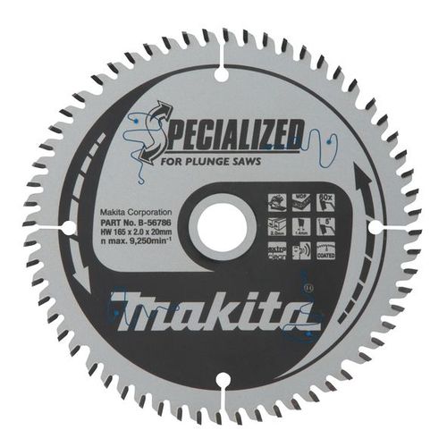 Makita SPECIALIZED Lame 165x20x60D - B-56786