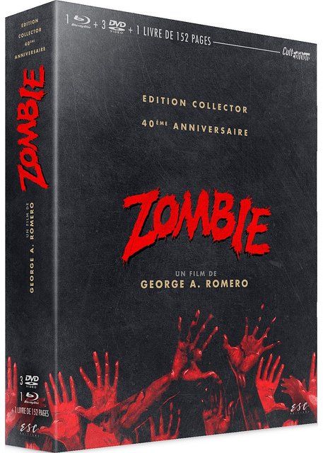 Zombie Edition Collector 40eme Anniversaire Livre Blu Ray Rakuten