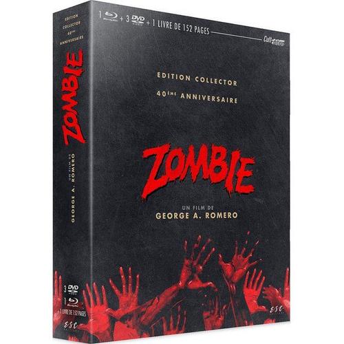 Zombie - Édition Collector 40ème Anniversaire + Livre - Blu-Ray