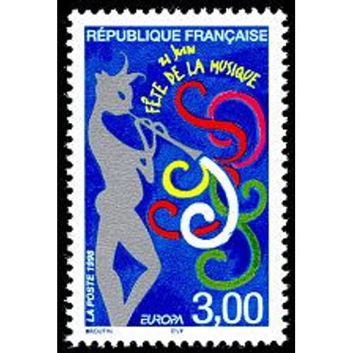 Timbre 21 Juin - Fête De La Musique - Le Dieu Pan (Emission De 1998)