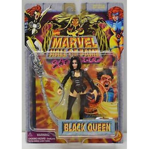 1996 ToyBiz Marvel Hall De Réputation She-Force Noir Reine Toy Biz Action Figurine 