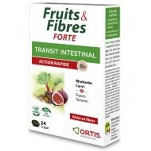 Fruits Et Fibres Forte - 24 Comprimes Ortis 