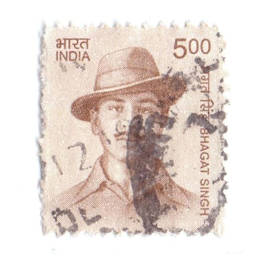 Timbre Bhagat Singh India 500
