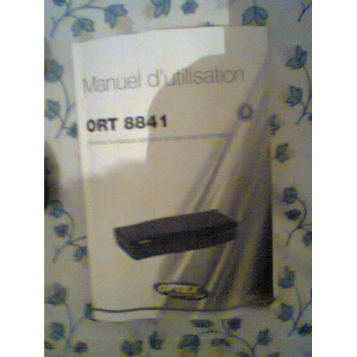 OPTEX - ORT 8841 - terminal numerique terrestre simple avec tuner multimedia - entree USB