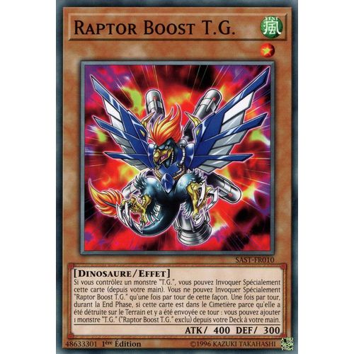 Yu-Gi-Oh! - Sast-Fr010 - Raptor Boost T.G. - Commune