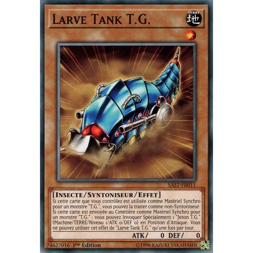 Yu-Gi-Oh! - Sast-Fr011 - Larve Tank T.G. - Commune