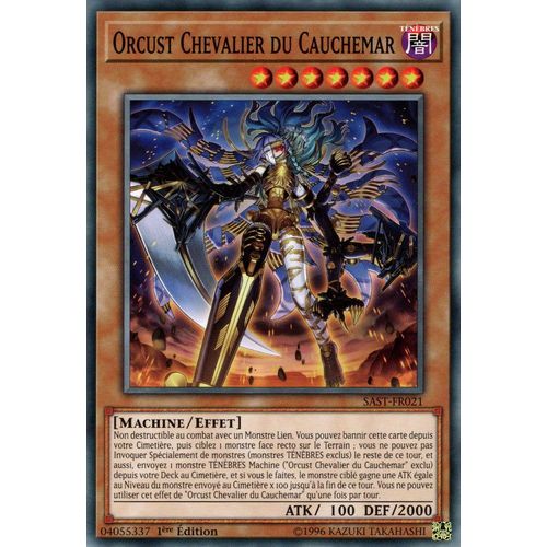 Yu-Gi-Oh! - Sast-Fr021 - Orcust Chevalier Du Cauchemar - Commune