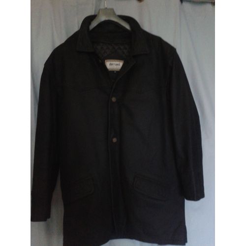 Veste 3/4 Cuir Leather Xl Arturo Neuf .