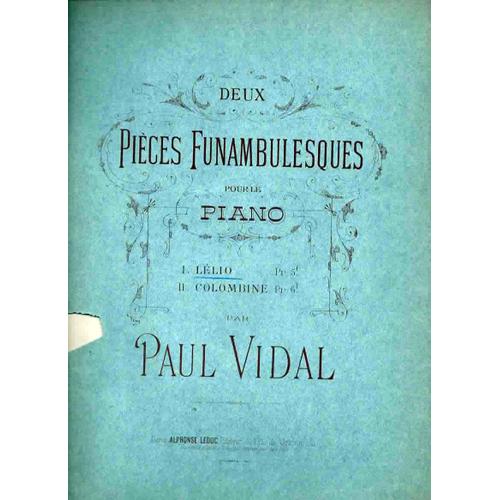 Pièces Funambulesques Lélio