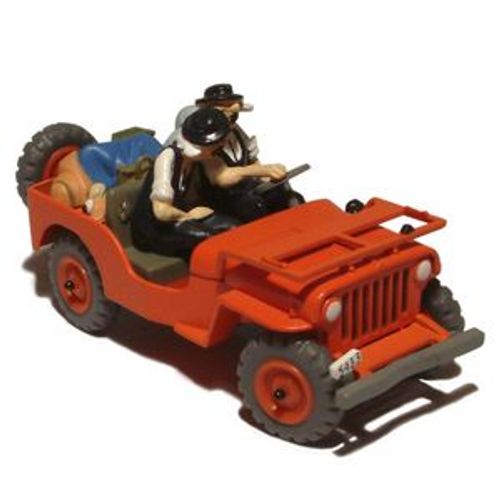 En Voiture Tintin (Série 1) La Jeep Roupe N°07 Pays De L'or Noir Ed.Atlas-Atlas