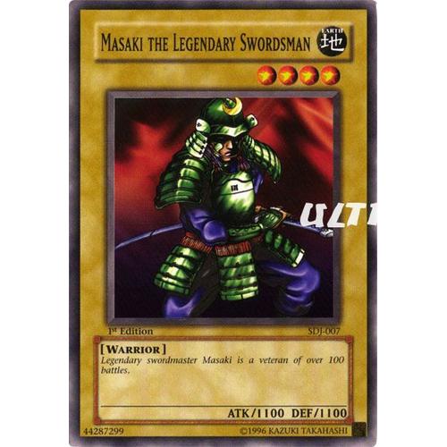 Yu-Gi-Oh! - Sdj-007 - Masaki The Legendary Swordsman - Commune