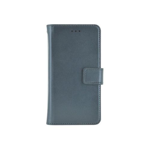 Bigben Connected Universal Folio Case Size M - Étui À Rabat Pour Téléphone Portable - Cuir Doux - Gris Foncé - 5