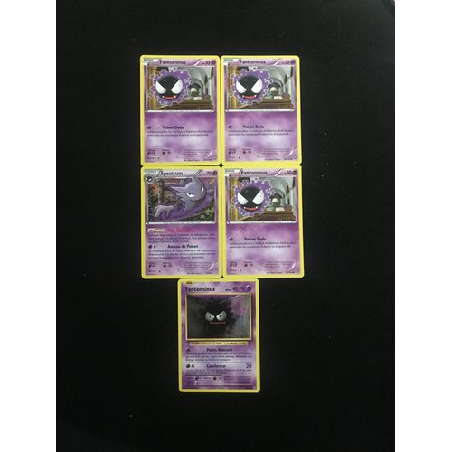 4x Fantominus + Spectrum (Pokemon)
