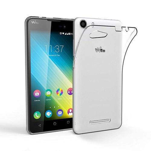 Coque Wiko Lenny 2 Transparent Clear Gel Silicone Souple (Tpu)