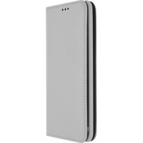 Etui Folio A Rabat Samsung Galaxy S6 Edge Blanc Eco-Cuir (Pu)