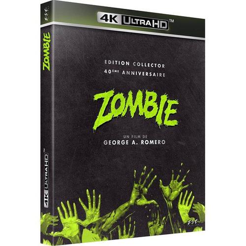 Zombie - 4k Ultra Hd + Copie Digitale - Édition Collector 40ème Anniversaire