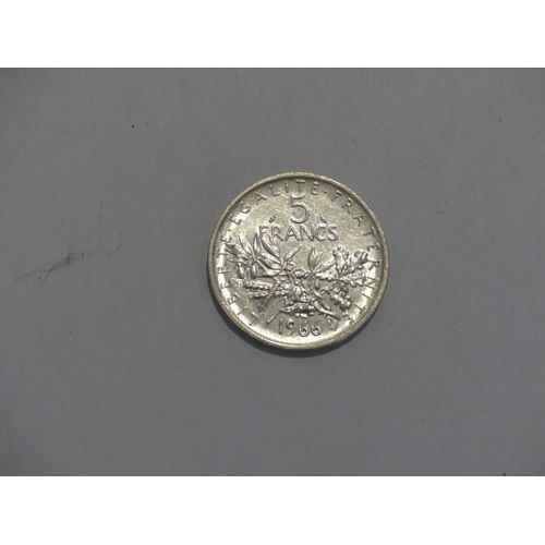 Piéce Monnaie 5 Frs 1966