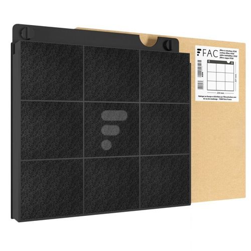 FC02 - filtre à charbon actif pour ELECTROLUX - Hotte decorative murale EFC316X EFC316K EFC316W EFC39K EFC39W EFC39X