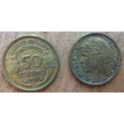 50 Centimes 1939 Morlon