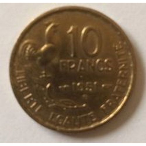 2 X 10 Francs 1951