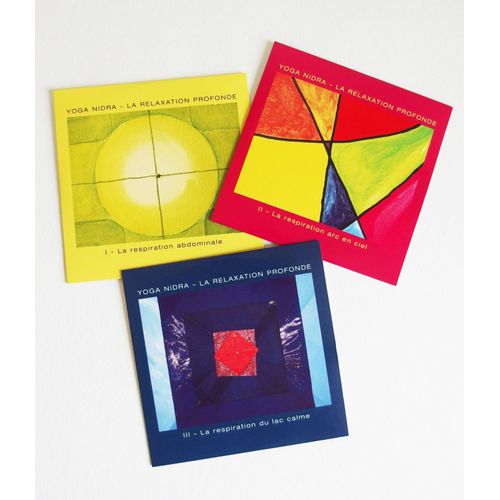 Lot De Trois Cd De Yoga Nidra - Relaxation