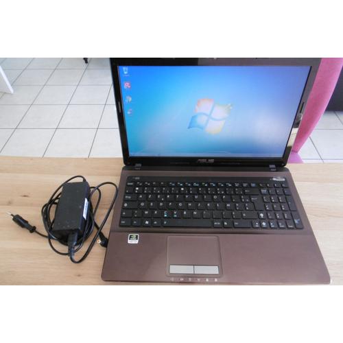 ASUS K53SV-SX080V - Core i5 2410M / 2.3 GHz - Win 7 Édition Familiale Premium 64 bits - 4 Go RAM - 640 Go HDD - DVD SuperMulti DL - 15.6" Color Shine 1366 x 768 (HD) - GF GT 540M / HD Graphics...