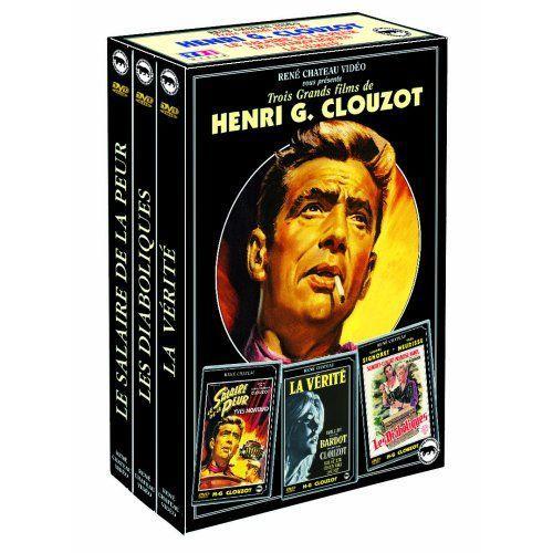 Coffret Henri Georges Clouzot 3 Dvd : Les Diaboliques ; Le Salaire De La Peur ; La Vérité