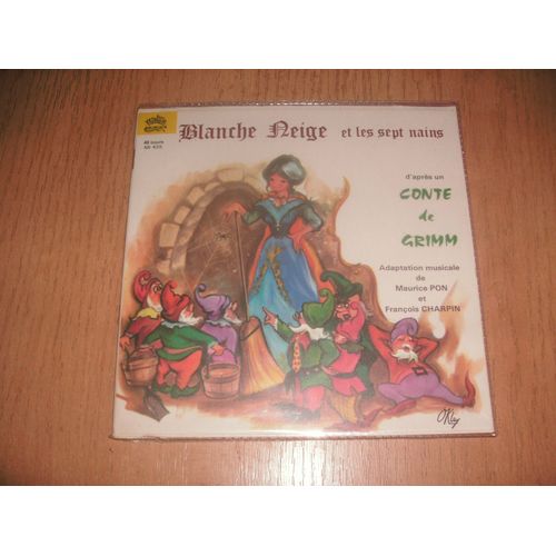 Blanche Neige Et Les Sept Nains - Livre Disque -