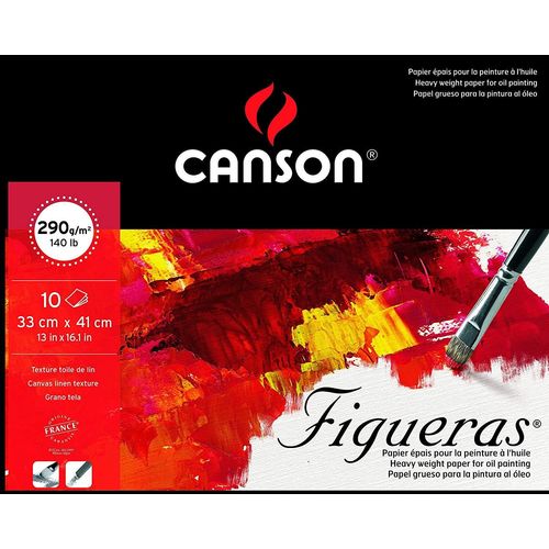 Canson Bloc Papier Dessin "Figueras", 410 X 330 Mm, 290 G/M2