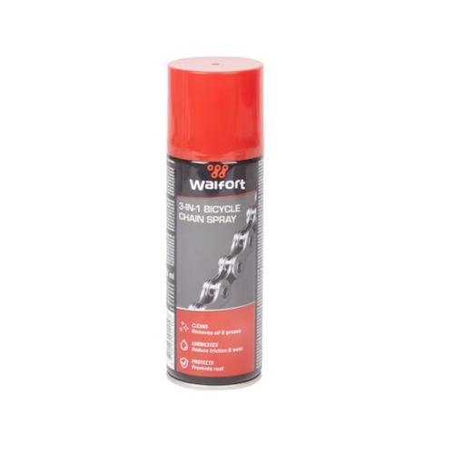 Walfort 3 In 1 Bicycle Chain Spray 8710259011147 Degripant Lubrifiant Aerosol Velo Moto Chaine Entretient Cycle Reparation Reparer Comasound Kartel Csk Online