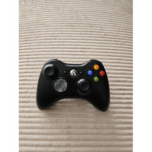 Manette Microsoft Xbox 360 Noir