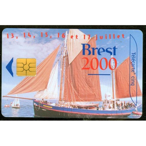 Telecarte Brest 2000 5u