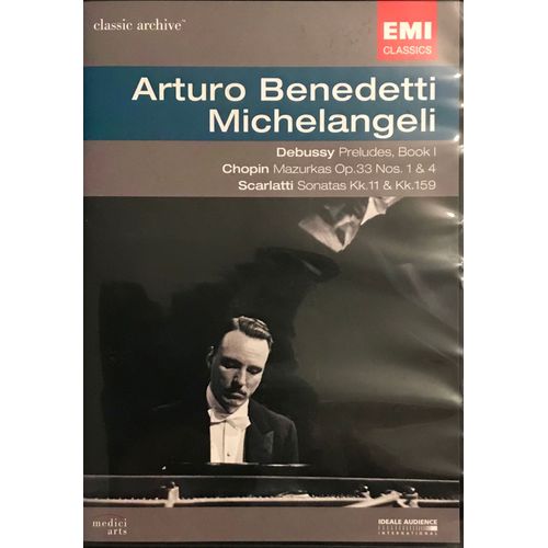 Arturo Benedetti Michelangeli Piano - Emi Classics