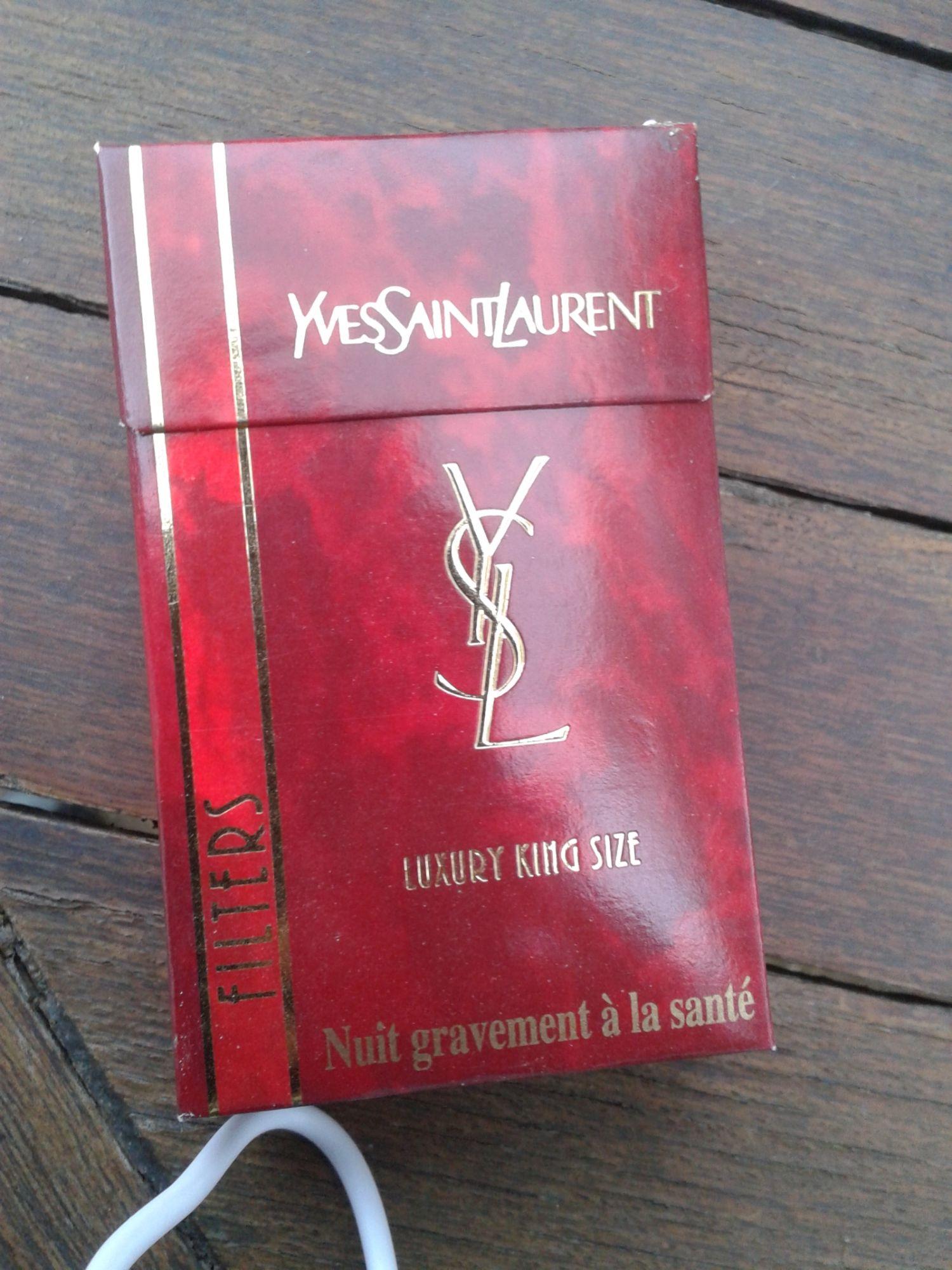 The yves discount saint laurent cigarettes