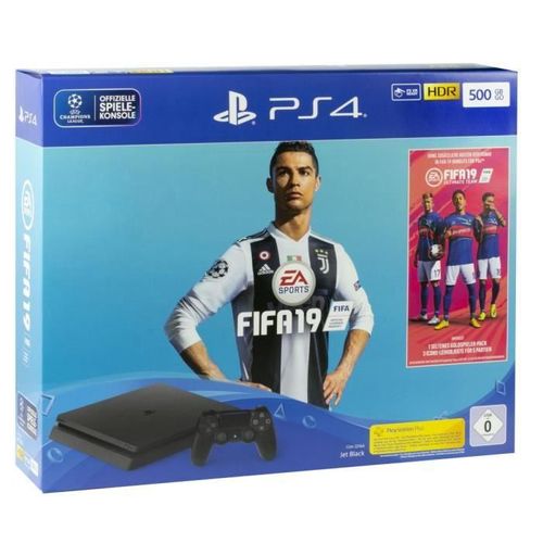 Sony Playstation 4 Slim 500 Go + Fifa 19