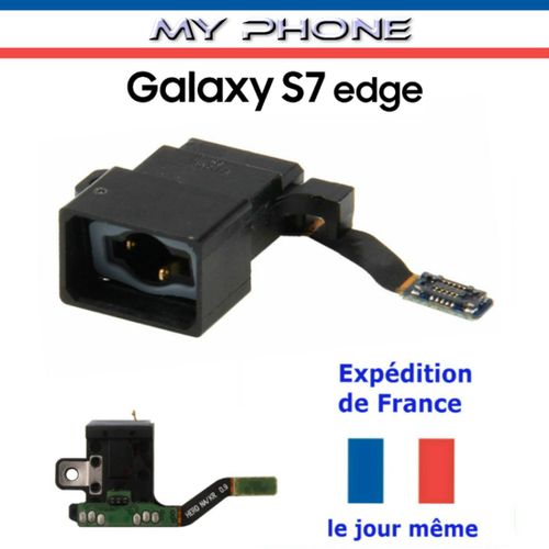 Prise Audio Jack Samsung Galaxy S7 Edge Nappe Flex Prise Casque Sm-G935f