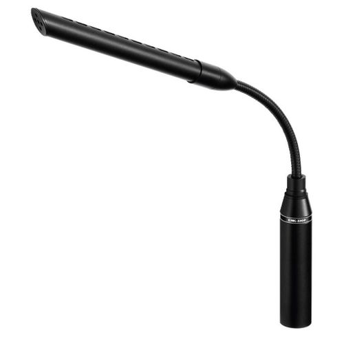 Microphone directionnel électret miniature avec col de cygne Monacor EMG-330P