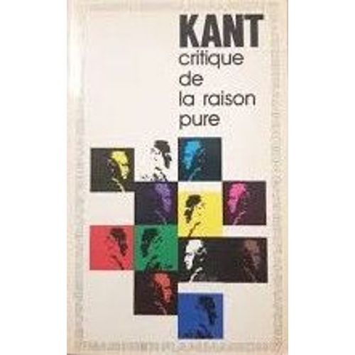Critique De La Raison Pure - Emmanuel Kant (Garnier-Flammarion, 1976)