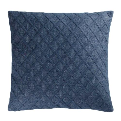 Housse De Coussin Jersey "Maora" 40x40cm Bleu