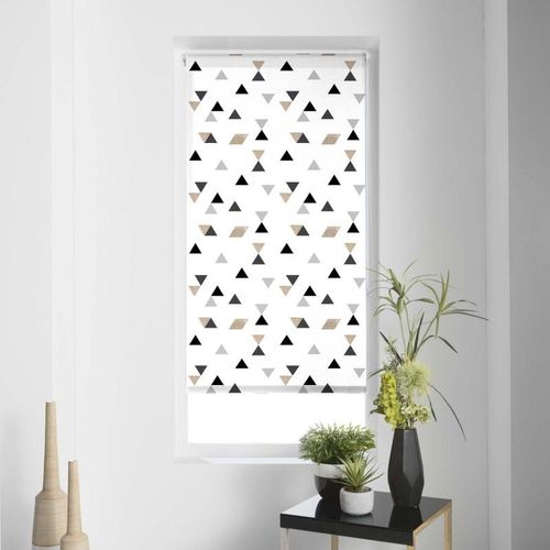 Store Enrouleur Tamisant "Ny Cuivre" 90x180cm Blanc
