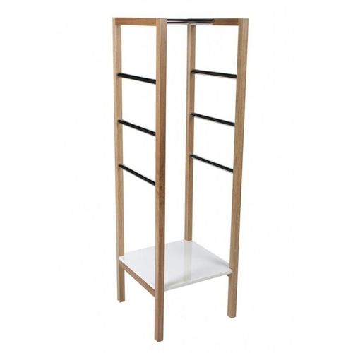 Paris Prix - Meuble D'entrée "Northgate" 45cm Chêne & Blanc